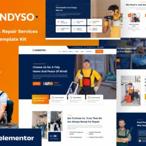 Handyso - Handyman & Repair Service Elementor Template Kit